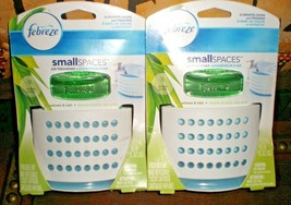 Febreze Small Spaces MEADOWS AND RAIN 2 refills 2 Holders fits Set &amp; Refresh - $24.52