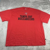 Tampa Bay Buccaneers Men&#39;s NFL Team Big &amp; Tall Red T Shirt 4X New W/O Tags - £13.28 GBP