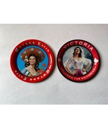Mexican Corona &amp; Victoria Beer 2 dif coaster mini tin tray Promo adverti... - €32,47 EUR