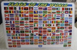 Flags of The World Painless Learning Educational Placemat - $13.71