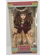 Classic Treasures Special Edition Collectible Porcelain Bisque Doll - NEW - £21.59 GBP