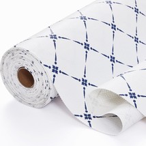 Drawer Shelf And Cabinet Liner, Thick Strong Grip,Shelf Liners, Blue Stripe - $38.99