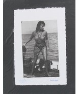 Sophia Loren on Boat Deck Print by Fairchild Paris Artist Proof - $173.24