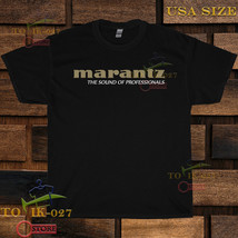 New Shirt Marantz Amplifier Logo Popular Premium Black T-Shirt All Size ... - £17.29 GBP+