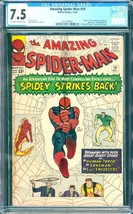 Amazing Spider-Man #19 (1964) CGC 7.5 -- O/w to white; 1st Mac Gargan cameo - £647.02 GBP
