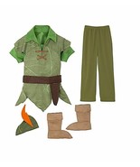 Disney Store Peter Pan Costume Sz 9/10 - £47.39 GBP