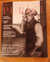 Purist Magazine Hamptons, NY Kevin Costner; Fashion; Wellness Winter 2023-2024 F - £14.22 GBP