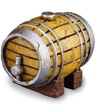 Dollhouse Small Wine, Rum, or Beer Barrel w Tap 1.857/5 Reutter Miniature - £8.17 GBP