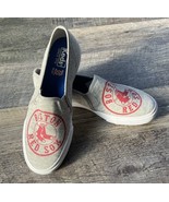 Keds Boston Red Sox Gray Dbl Deck Slip On Woman Size 9 M Gray MLB boat s... - £25.80 GBP