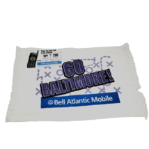 Baltimore Ravens NFL Football Bell Atlantic Mobile Rally Towel 11&quot;x16&quot; - £11.42 GBP