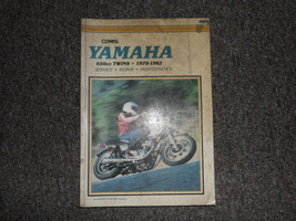 1970 1975 1982 Clymer Yamaha 650cc Twins Service Repair Maintenace Manual X - £46.06 GBP