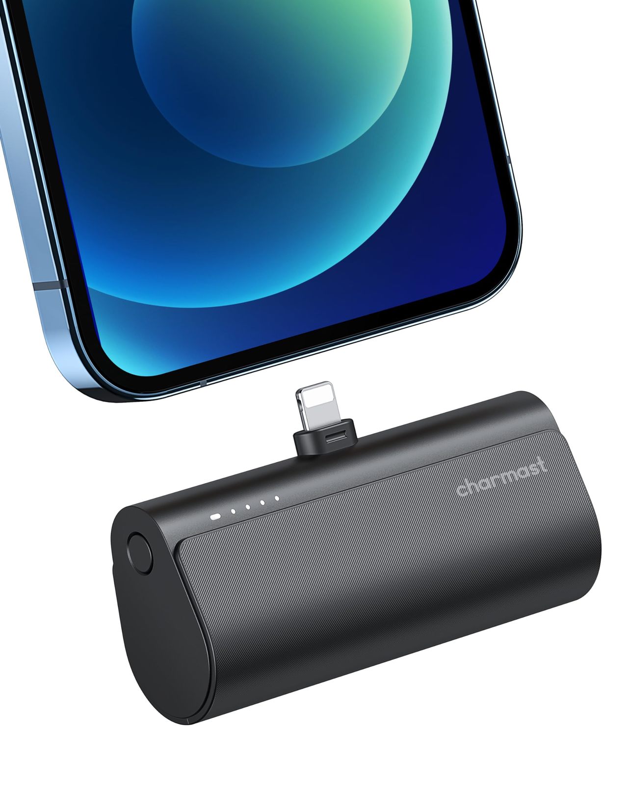 Charmast Small Portable Charger 5000mAh, Ultra-Compact 20W PD Fast Charging Powe