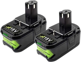 2Pack 6000mAh 18Volt Replacement for Ryobi 18V Lithium Battery ONE+ Plus... - £59.86 GBP