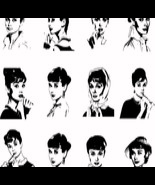 Audrey Hepburn, Breakfast At Tiffany&#39;s Wall Decor, Cut Files, Cricut, Ve... - £1.56 GBP