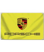 PORSCHE Garage Wall Car Truck Racing 3x5 ft Flag 100% Polyester Banner USA - $34.19 CAD