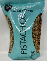 Wonderful Pistachios No Shells, Sea Salt &amp; Vinegar Nuts, 22 Ounce Bag - £28.34 GBP