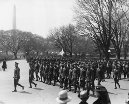 American soldiers returning from WWI parade in Washington DC New 8x10 Photo - £6.93 GBP