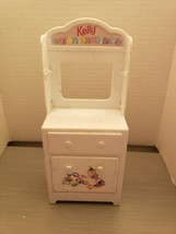  Mattel Barbie Doll House Furniture Kelly Changing Table Dresser  - $224.18 MXN