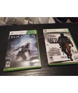 Xbox 360 Battlefield: Bad Company 2 Limited Edition &amp; Halo 4 Games Lot Of 4 - $14.72 CAD