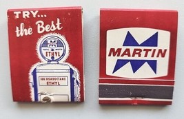 Vintage Matchbook Cover Martin Gas Oil Petroleum NOS Lot of 35 PB 132 - $29.99