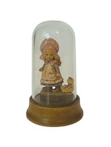Anri Ferrandiz Italy Hand Carved Figurine wood Vtg Signed RARE Mini Dome Doll - £31.11 GBP