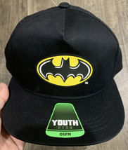 Batman Joker Snapback Hat Cap Movie Youth Osfm New Black One Size - £4.48 GBP