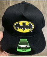 Batman Joker Snapback Hat Cap Movie YOUTH OSFM NEW Black One Size - $7.79 CAD