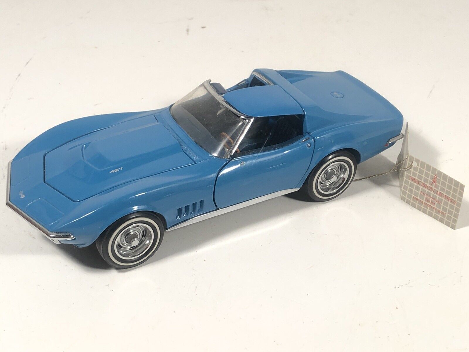 1968 Corvette Queue Ray 427 Vintage Franklin Mint Précision Modèles 1:24 - $112.27