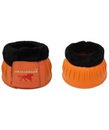 Horse Training Ribbed Rubber Hoof Impact Overreach Protection Fleece Lined Bell - €19,00 EUR