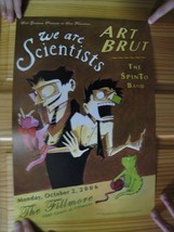 We Are Scientists Poster Art Brut Fillmore The Spinto Band Oct 2 2006 - $1,234.44 MXN