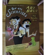 We Are Scientists Poster Art Brut Fillmore The Spinto Band Oct 2 2006 - $1,234.44 MXN