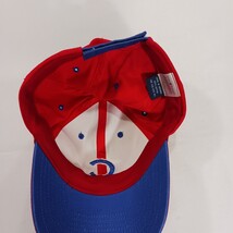 MLB Chicago Cubs Men's Back Strap Red Cotton Baseball Cap Hat image 14