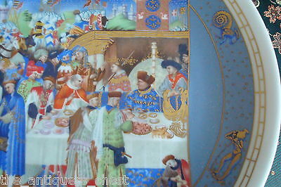 D'Arceau Limoges collector plate "January" NIB with original box and certs ORIGI Item image 6