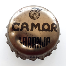 Cork Bottle Cap ✱ Camor Laranja Vtg Soda Chapa Kronkorken Portugal 60´s ~ Rare - £11.83 GBP