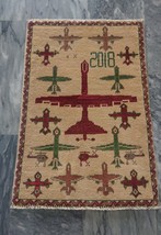 Bohemian Hand-Knotted War Rug - Small 2x3 Area Rug - £125.20 GBP