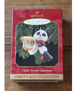 Hallmark Keepsake Ornament Child&#39;s Fourth Christmas 1996 (NEW) - £5.38 GBP