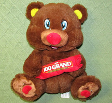 Nestle 100 Grand Bear Plush Chocolate Kellytoy 10&quot; Stuffed Animal Teddy Promo - £7.46 GBP