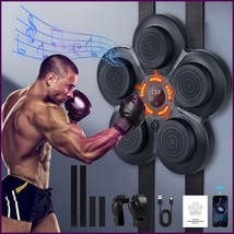 Smart Wireless Boxing Trainer Pro – Music Punch Pad + Gloves – USB Recharge - $68.37 CAD+