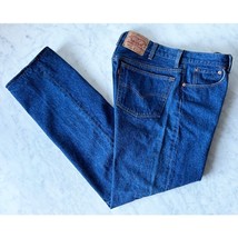 Levi&#39;s Original Shrink-To-Fit 501xx Button Fly Jeans Mens 40 x 36 Made in USA - £74.35 GBP