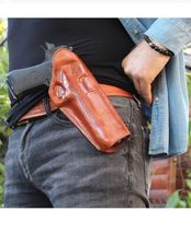 Fits Desert Eagle L5/L6 With Bottom And Top Rail 6”BBL Belt Holster #1089# RH image 4