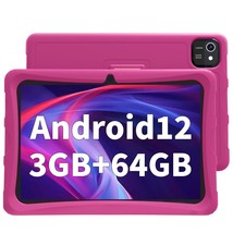 Android 12 Tablet 10.1 Inch Tablet For Kids With Case, 3Gb Ram 64Gb Rom ... - $111.99