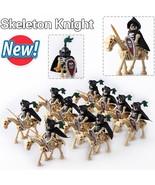 10pcs/set Skeleton Knight mounted on Undead Horse Castle theme Minifigures - $21.99