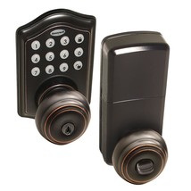 Honeywell Safes &amp; Door Locks - 8732401 Electronic Entry Knob Door Lock, ... - £105.59 GBP