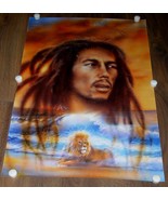 Bob Marley Poster Vintage 1995 Wizard &amp; Genius #2050 The Spirit Of Bob M... - $49.99