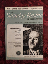 Saturday Review Magazine June 24 1944 Thomas Mann Norman Cousins - £6.79 GBP