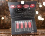 BellaPierre NIB Lip Culture 4 Matte Lipsticks Nude, Hothead, Incognito &amp;... - $24.74