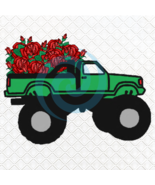 Flowers with Truck 1a - £0.98 GBP