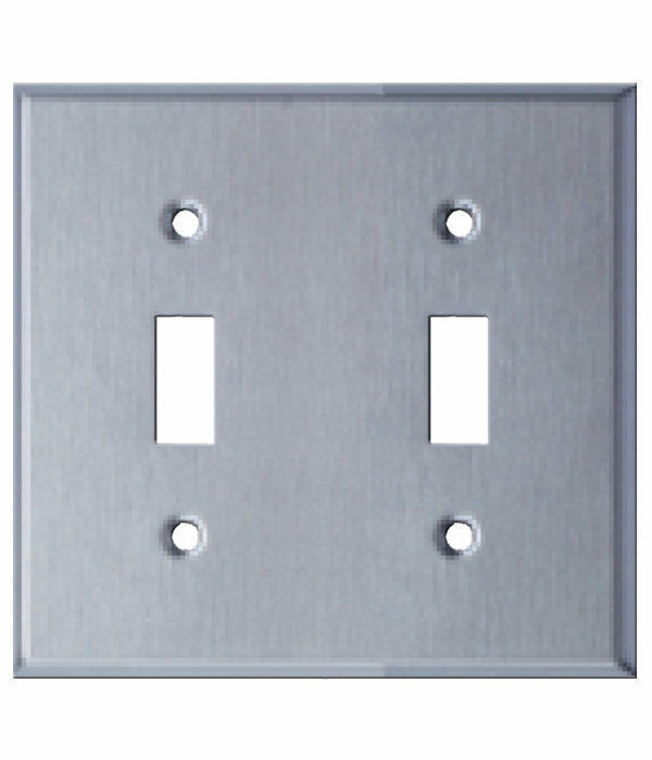 Westgate 7712 (SSC22) Two Gang Toggle Switch Stainless Steel Wallplate - $1.67