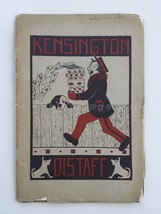 1925 JAN/FEB Antique Kensington Pa Girls High School Distaff Student Lit - £30.82 GBP