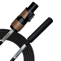 Castline Gold 1/4 TS Female to 2 pole Neutrik SpeakON Speaker Cable Moga... - $23.71+